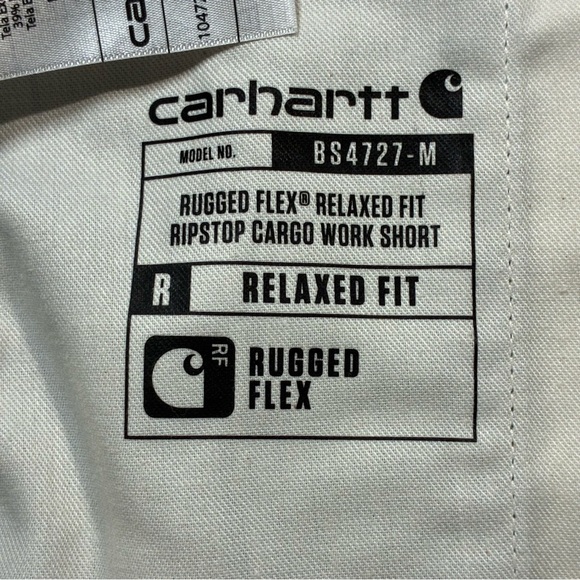 Carhartt Cargo Shorts Force Relaxed Fit Ripstop Work Short Sz 44 Olive NWOT - Picture 8 of 9